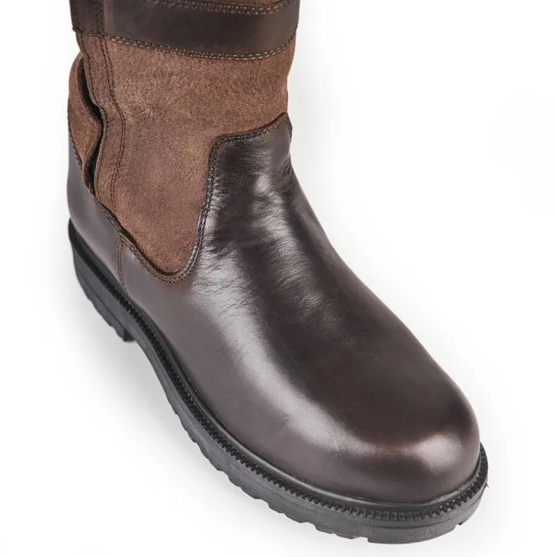 Moretta Bella Country Boots - Reg Calf - Brown -4
